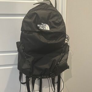 The North Face Black Backpack Durable Daypack Borrealis